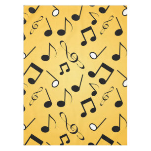 Nappe Motif de notes musicales