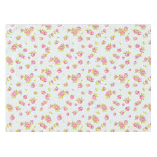 Nappe Motif de papier peint d'élégance des roses roses