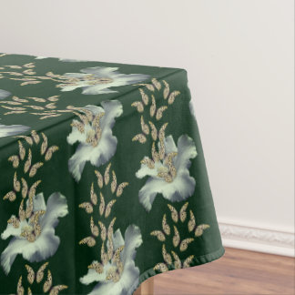Nappe Motif de papillons à fleurs Hibiscus