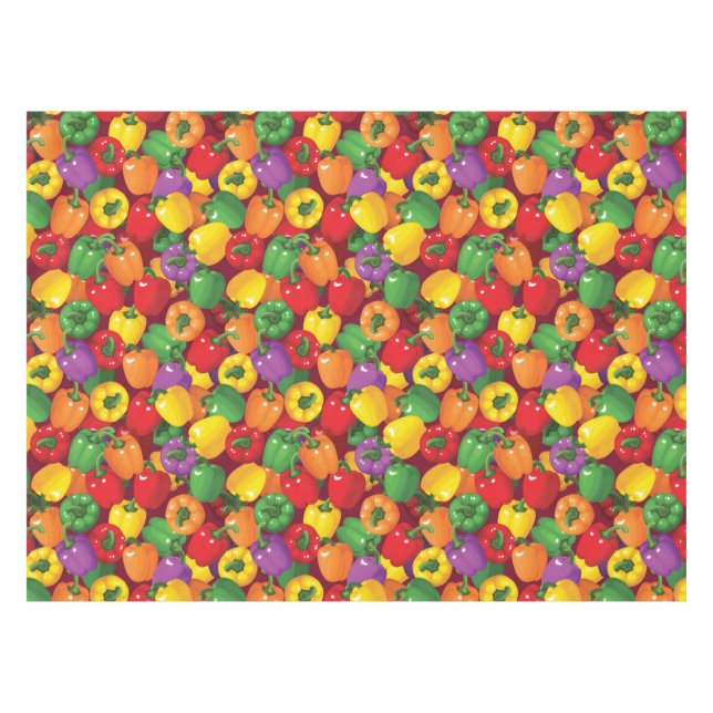 Nappe Motif de paprika (Devant (Horizontal))