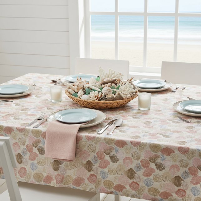 Nappe Motif de plage aux coquillages côtiers doux (Créateur téléchargé)
