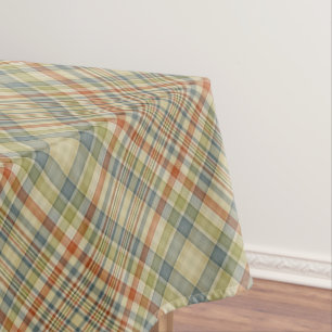 Nappe Motif de plaid de couleurs en pastel