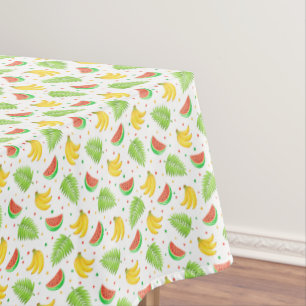 Nappe Motif de point de polka de fruit tropical