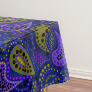 Nappe Motif de pois abstrait de concombres turcs