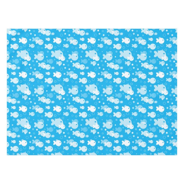 Nappe motif de poissons (Devant (Horizontal))