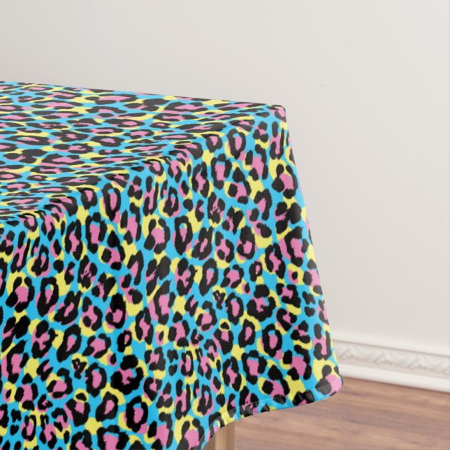 Nappe Motif de Spots Neon Leopard (In Situ)
