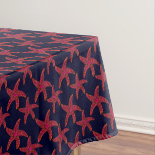 Nappe Motif de style d'étoiles de mer