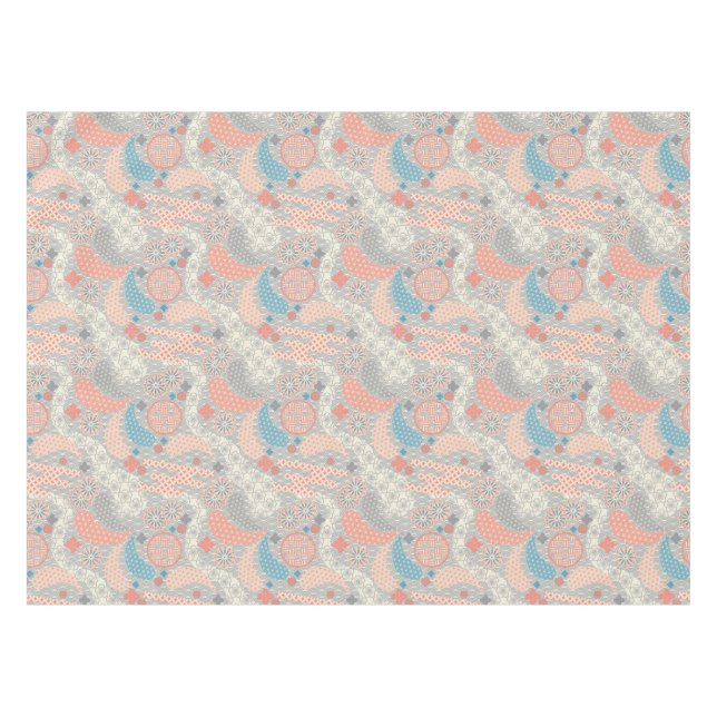 Nappe Motif de style japonais. Illustration (Devant (Horizontal))