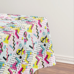 Nappe Motif de style postmoderne Memphis