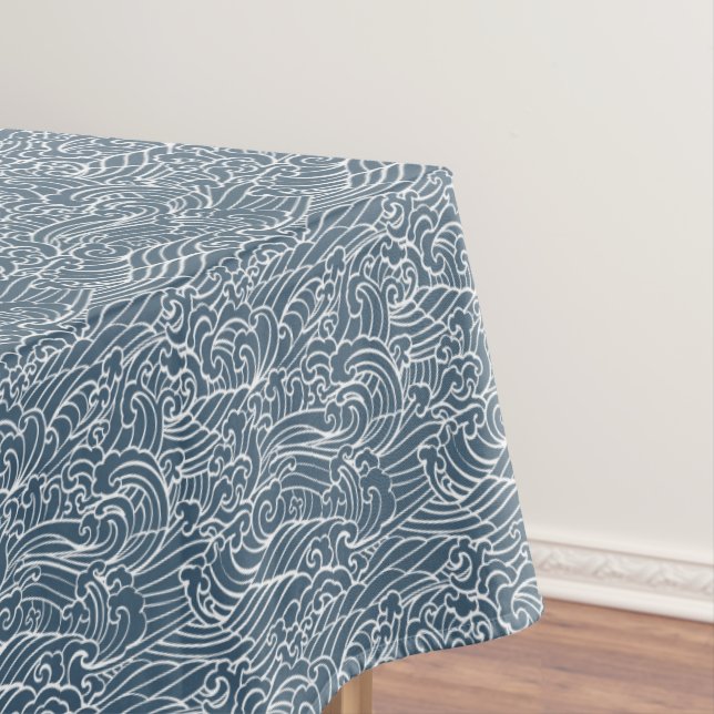 Nappe Motif de style Wave japonais (In Situ)