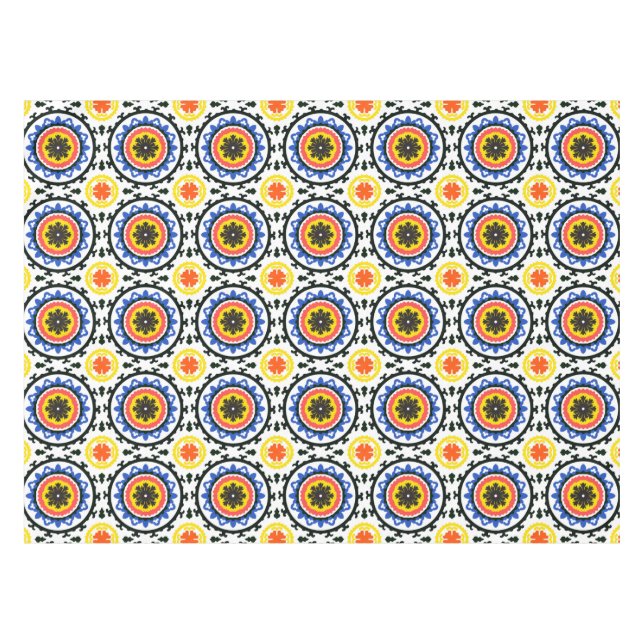 Nappe Motif de Suzani (Devant (Horizontal))