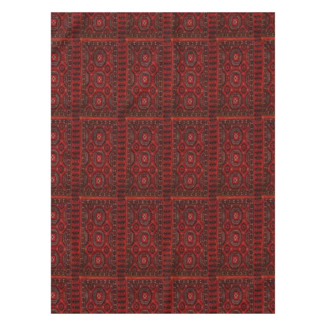 Nappe Motif de tapis oriental (Devant)