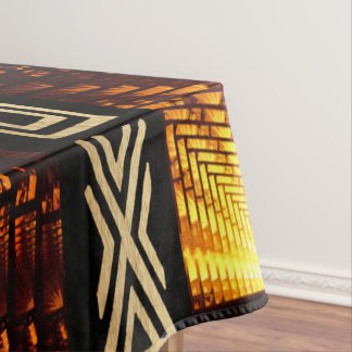 Nappe Motif de Tapisserie Tribal Africain