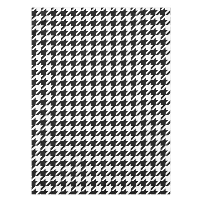Nappe Motif de tissage classique Houndstooth (Devant)