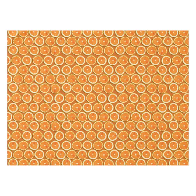 Nappe Motif de tranches de citron (Devant (Horizontal))