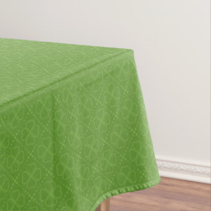 Nappe Motif de trèfle de coeur