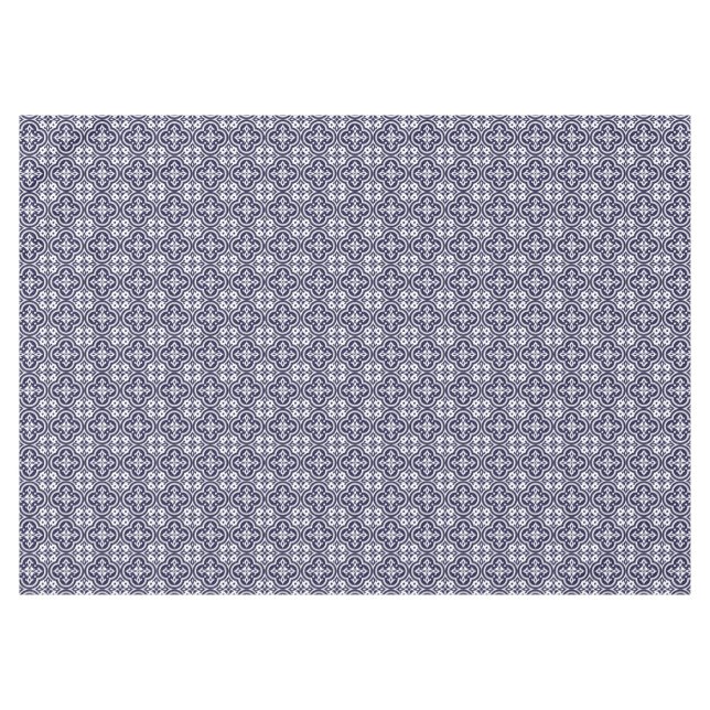 Nappe Motif de tuiles portugaises (Devant (Horizontal))