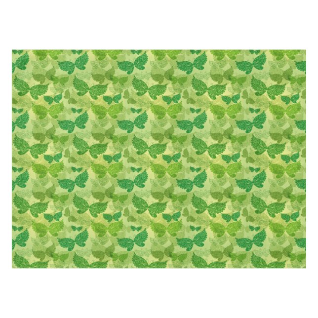 Nappe Motif de vert de ressort (Devant (Horizontal))