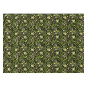 Nappe Motif de Vert-or de ressort