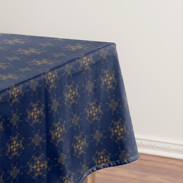 Nappe Motif d'éclatement de diamant en bronze d'or (In Situ)