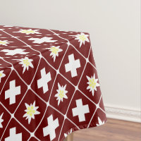 Motif d'edelweiss de la Suisse