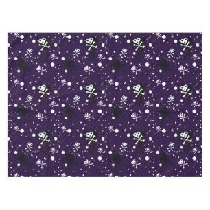 Nappe Motif d'Emo de couleur foncée avec la peinture