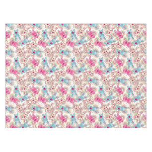 Nappe Motif d'enfant de Kawaii avec les griffonnages