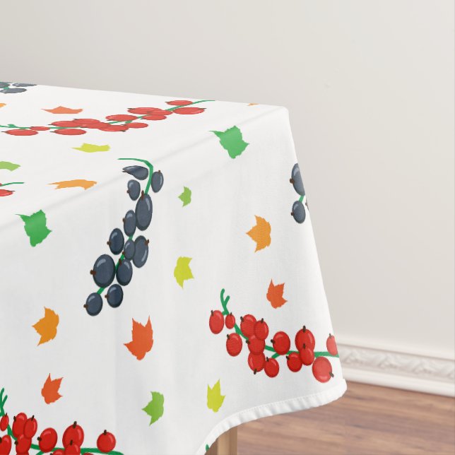 Nappe Motif Des Berries, Berry, Blueberry, Fruit (In Situ)
