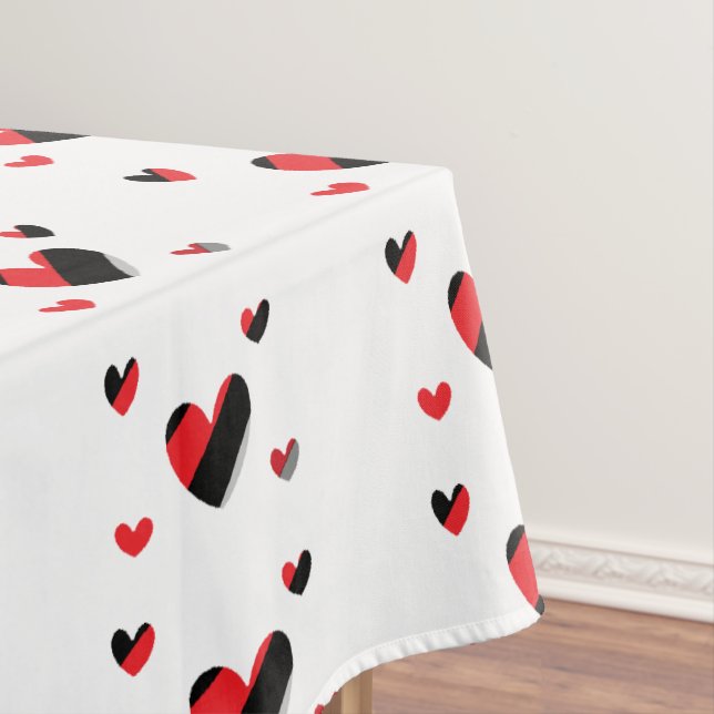 Nappe motif des coeurs joyeux (In Situ)