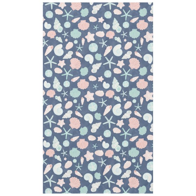Nappe motif des coquillages (Devant)