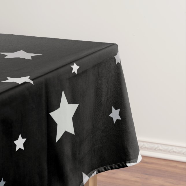 Nappe Motif des étoiles d'argent mignonnes | Toute coule (In Situ)