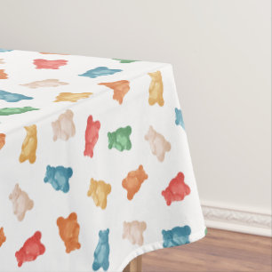 Nappe Motif des ours de gomme
