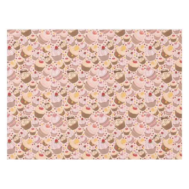 Nappe Motif des petits gâteaux de célébration (Devant (Horizontal))