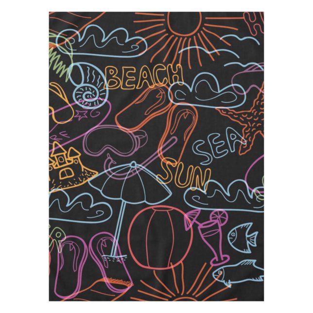 Nappe Motif d'été (Devant)