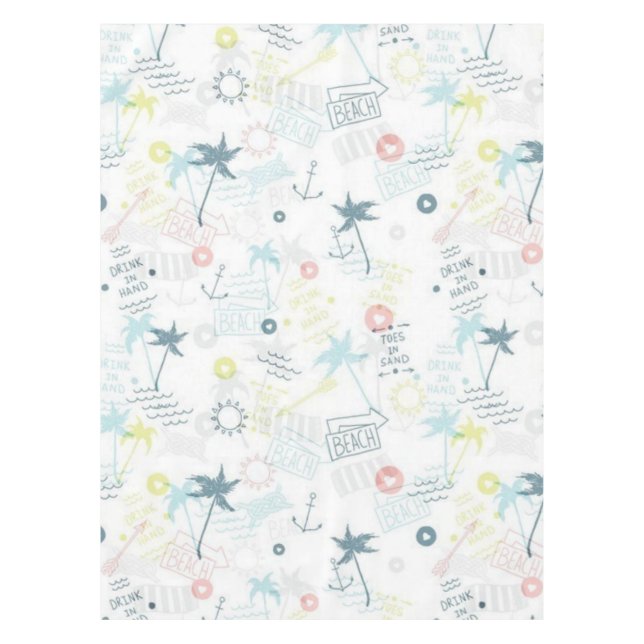 Nappe Motif d'été (Devant)