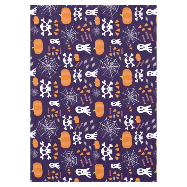 Nappe Motif d'Halloween amusant (Devant)