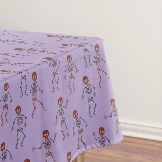 Nappe Motif d'Halloween de squelettes dansants (In Situ)
