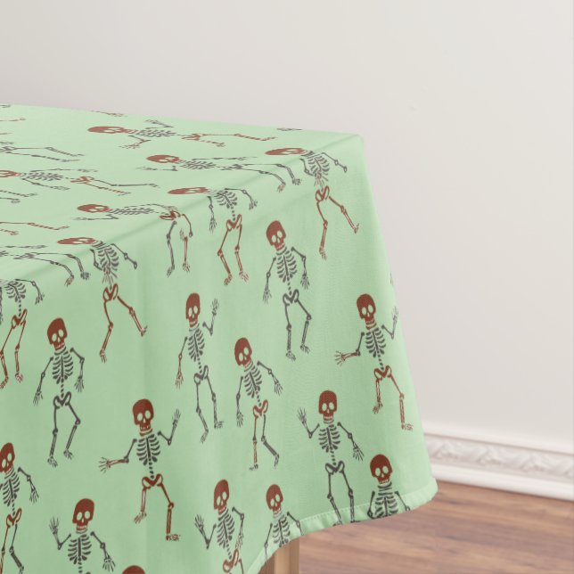 Nappe Motif d'Halloween de squelettes dansants (In Situ)