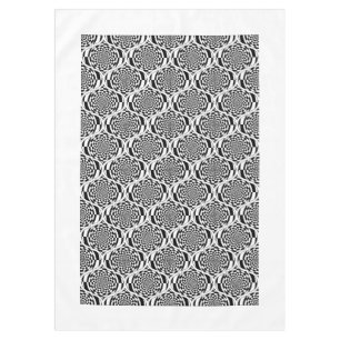 Nappe Motif d'hypnose noir blanc + vos idées