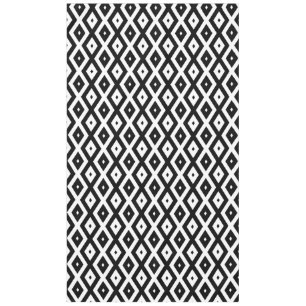 Nappe Motif diamant noir et blanc