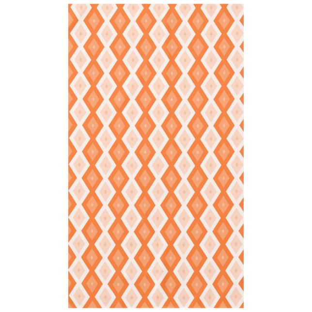 Nappe Motif diamant orange (Devant)
