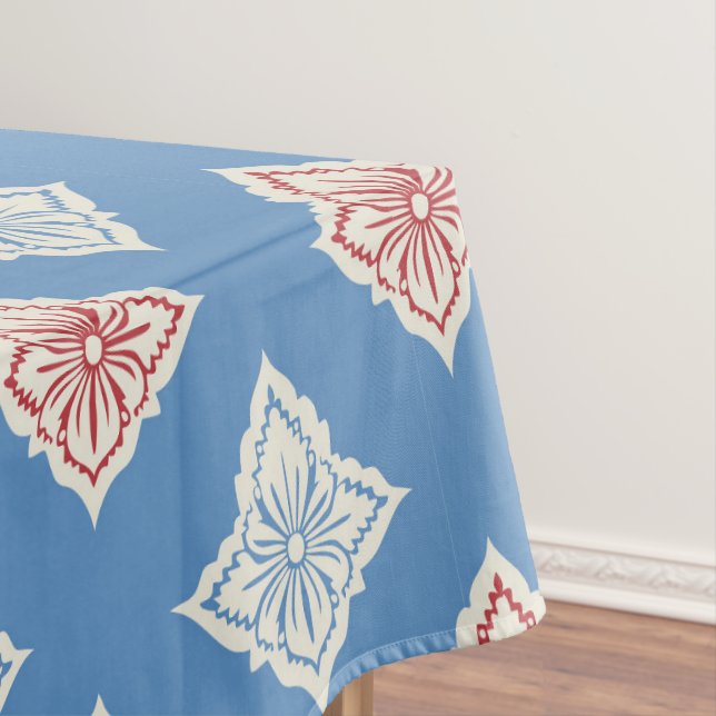 Nappe Motif d'impression floral traditionnel (In Situ)