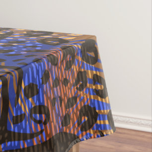 Nappe Motif d'impression Leopard et Zebra