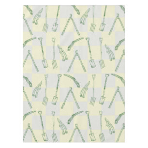 Nappe Motif d'outils de jardinage