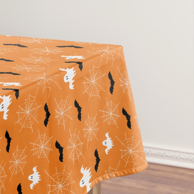 Nappe Motif effrayant d'Halloween sur un (In Situ)