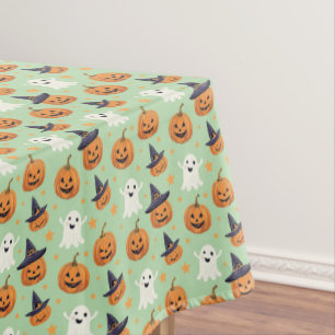 Nappe Motif effrayant d'Halloween sur un