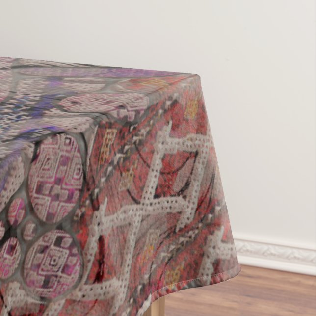 Nappe Motif Ethno Abstrait - Folklore Art 1 (In Situ)