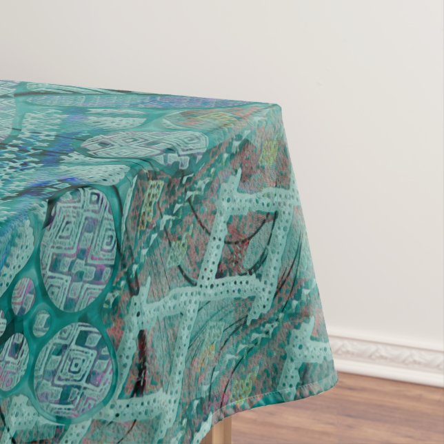 Nappe Motif Ethno Abstrait - Folklore Art 2 (In Situ)
