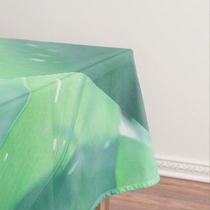 Nappe Motif Feuille Pale Green Plante