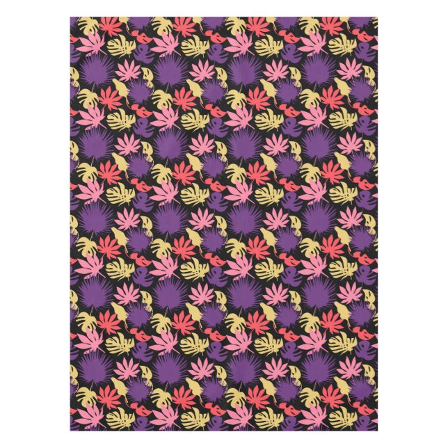 Nappe Motif feuille tropical sans couture (Devant)